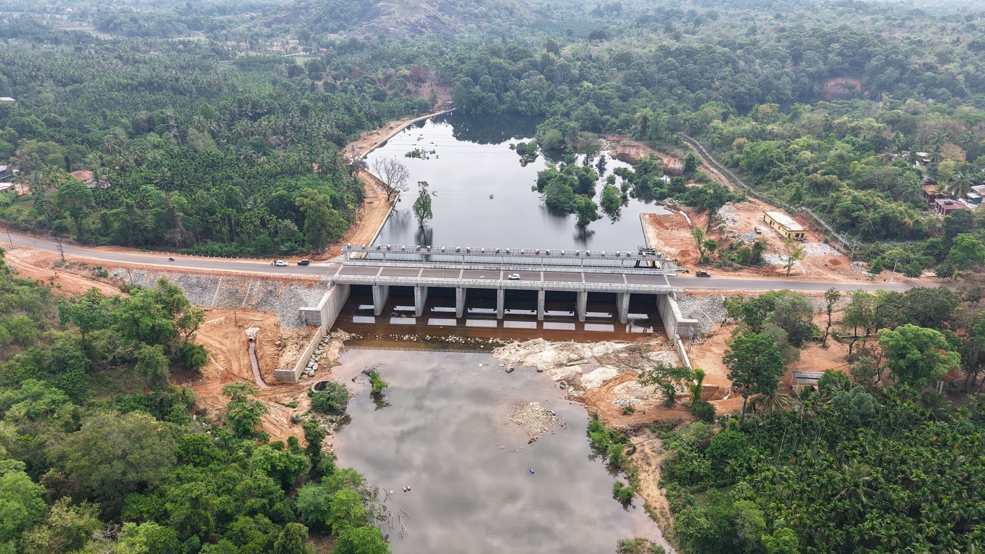 Chara Bridge cum Barrage, Seetha River - 5